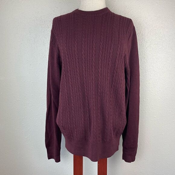 Dockers Maroon Sweater Size M EUC - Picture 1 of 6
